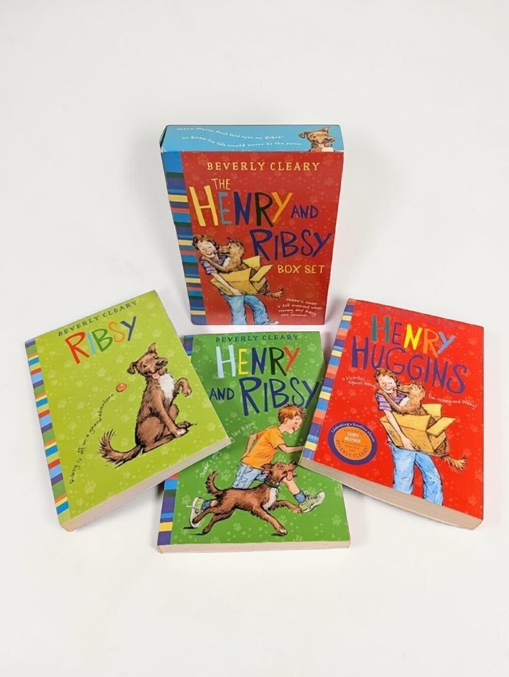The Henry and Ribsy Box Set: Henry Huggins and Ribsy 3 Books by Beverly Cleary